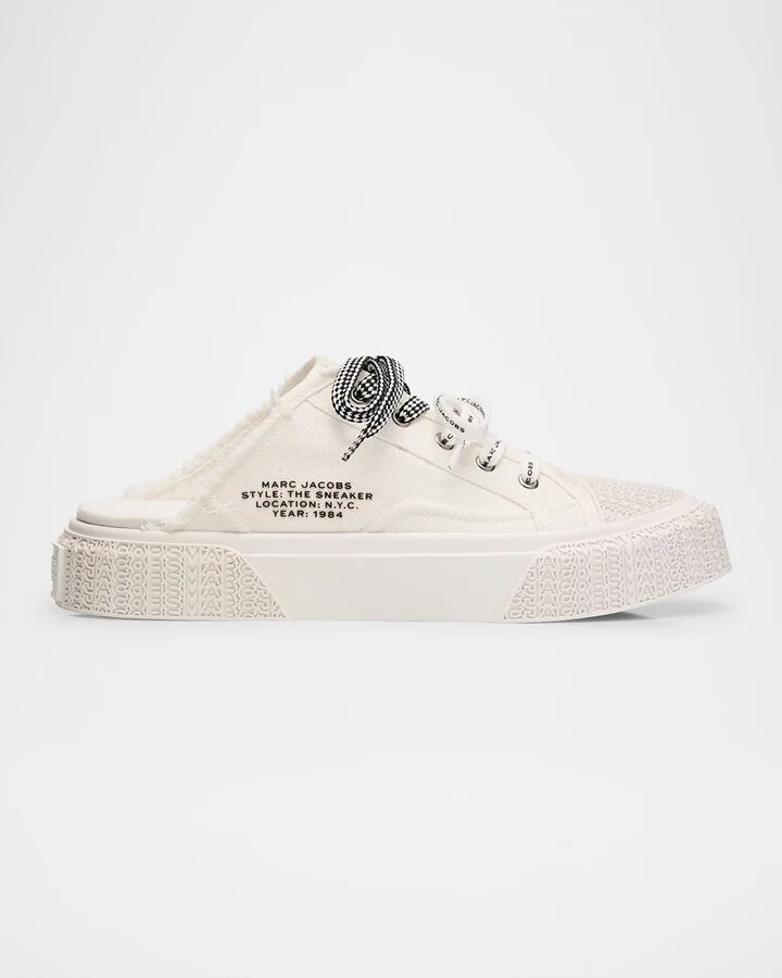 The Canvas Sneaker Mules