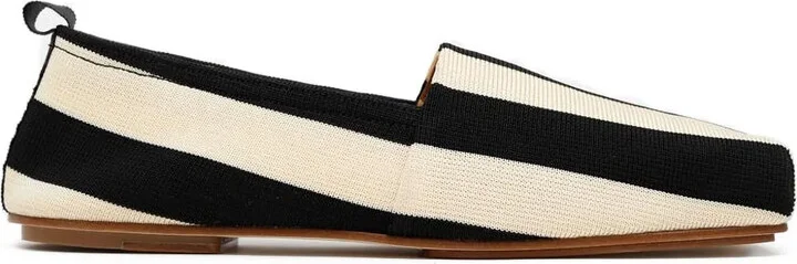 The Carré striped loafers