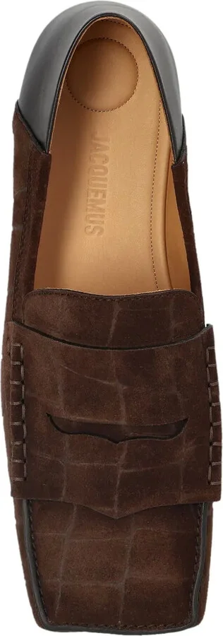 The Carré suede loafers - Image 4