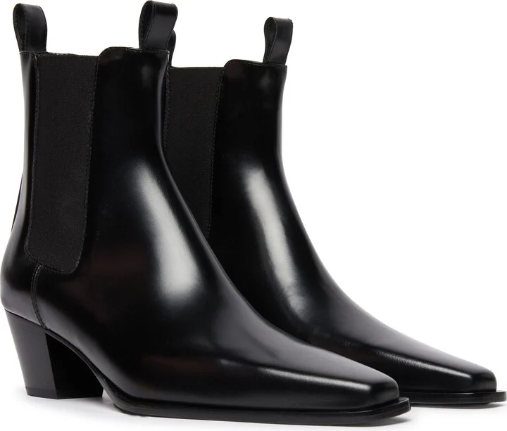 The City leather ankle boots - Image 3
