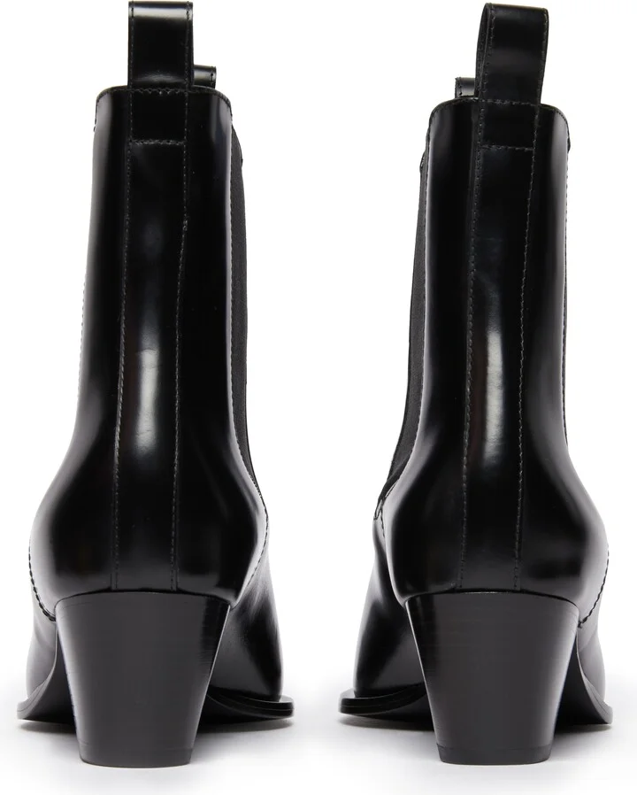 The City leather ankle boots - Image 4
