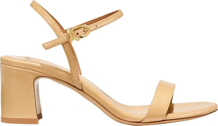 Sand Crinkle-Gloss Nappa