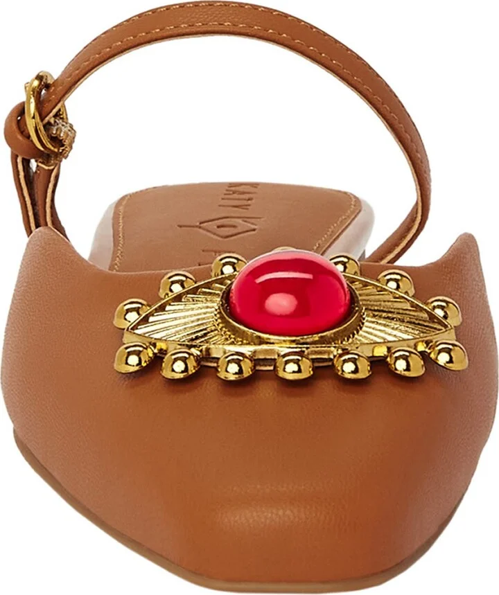 The Confidant Eye Embellished Mule - Image 4