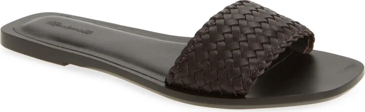 The Cora Woven Slide Sandal