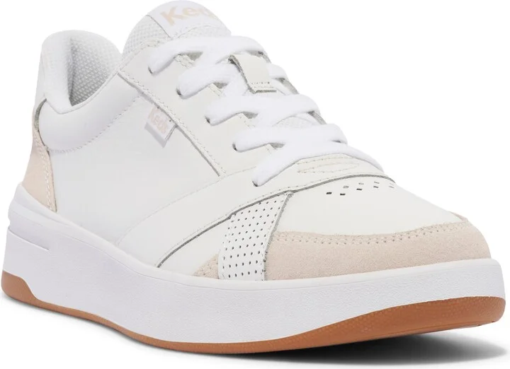 White/ Gum Leathe
