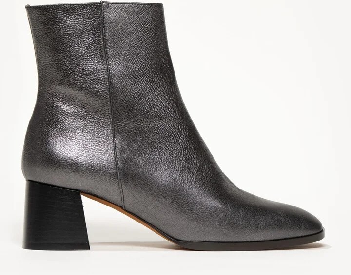 Dark Gunmetal Nappa