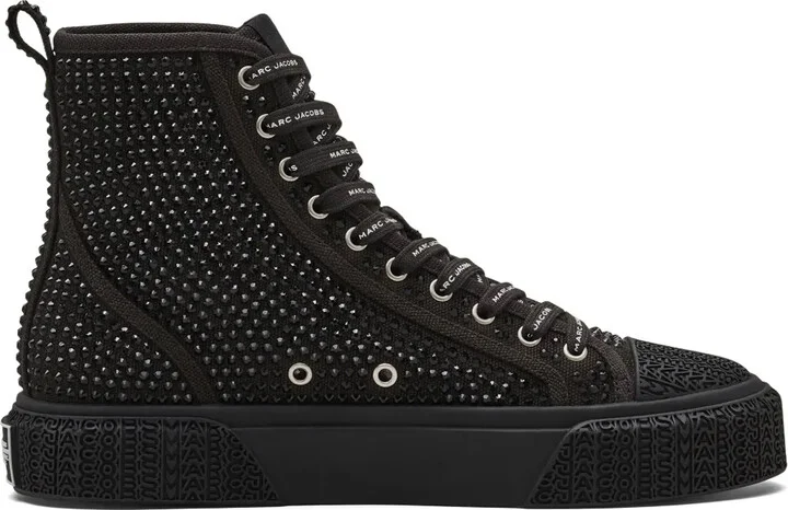 The Crystal Canvas high-top sneakers
