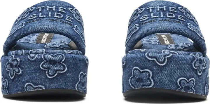 The Daisy denim platform sandals - Image 4
