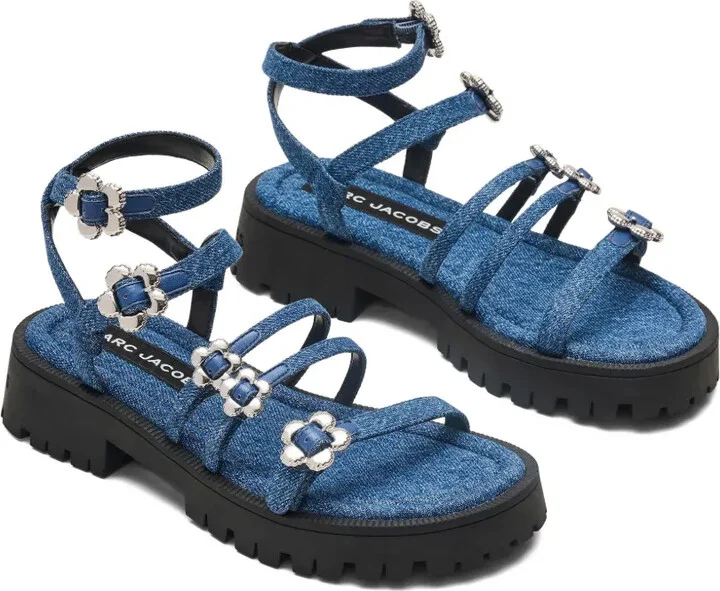 The Daisy denim sandals - Image 2