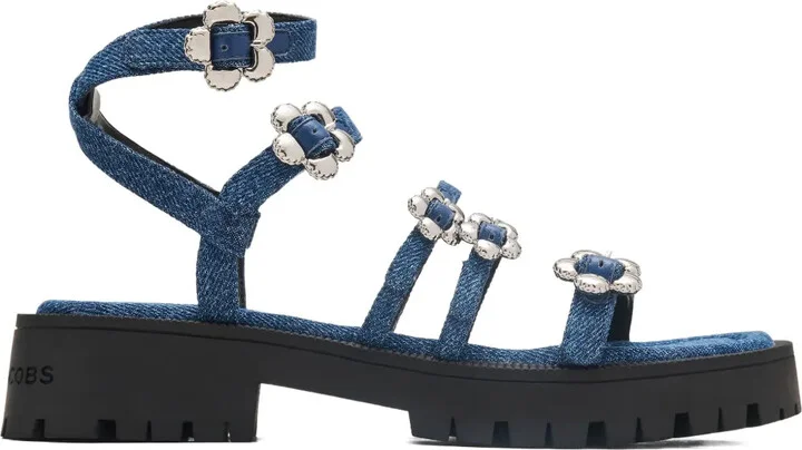 The Daisy denim sandals