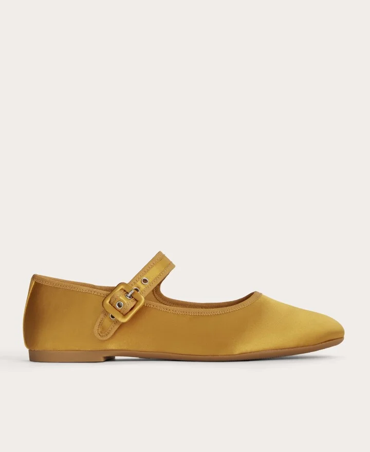 Golden Yellow Satin