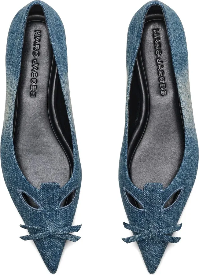 The Denim Kat ballerina flats - Image 5