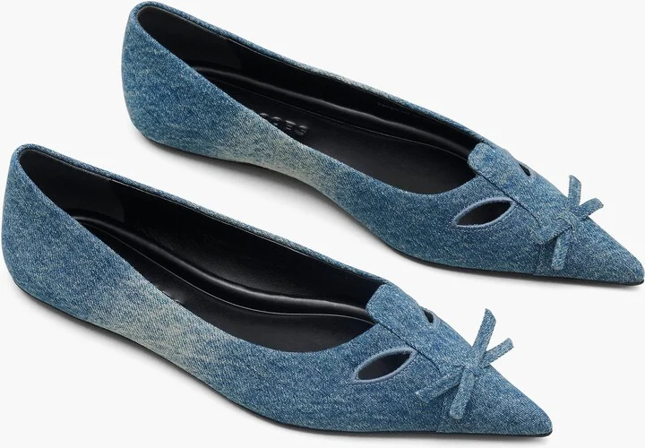 The Denim Kat Ballerina - Vintage Indigo