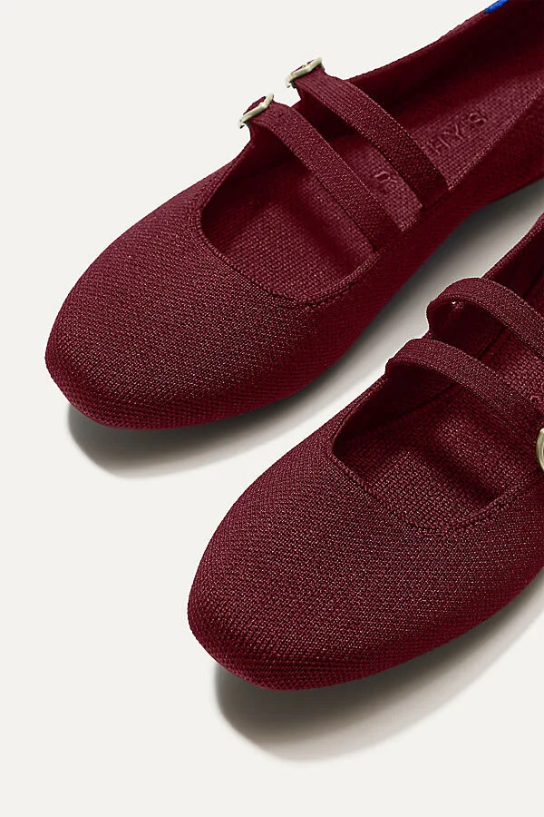 The Double Buckle Mary Jane Flats - Image 3