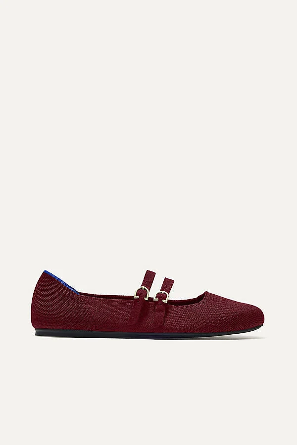 The Double Buckle Mary Jane Flats