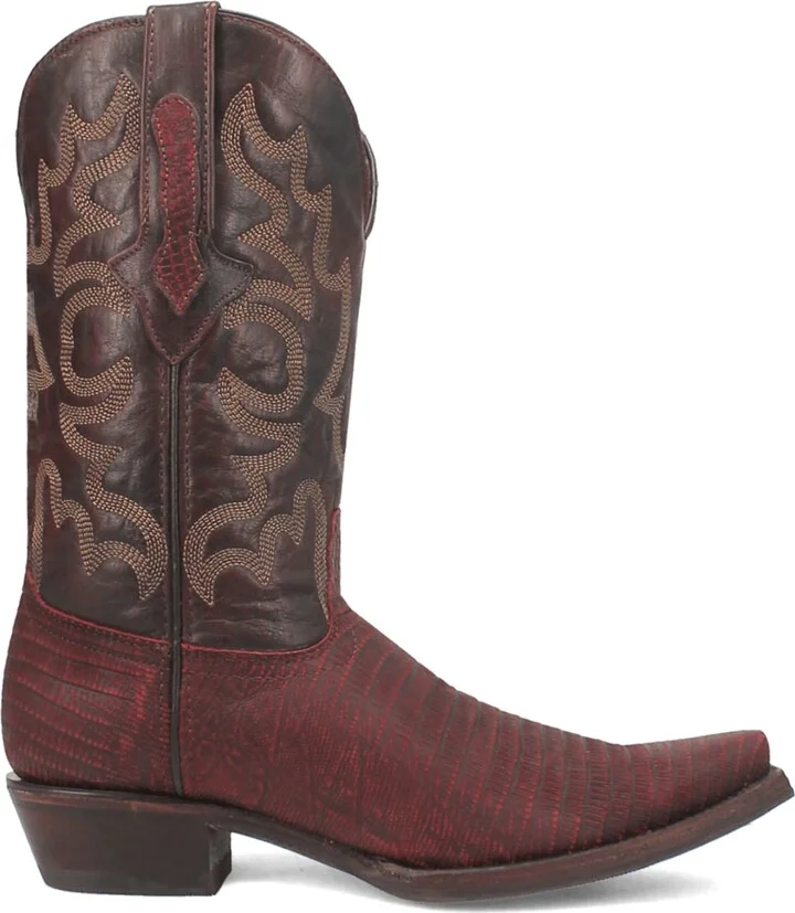 The Duke Lizard Embossed Cowboy Boot - Image 9
