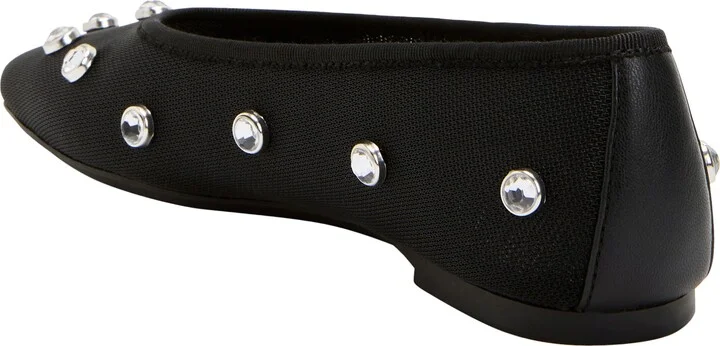 The Evie High Crystal Ballet Flat - Image 2