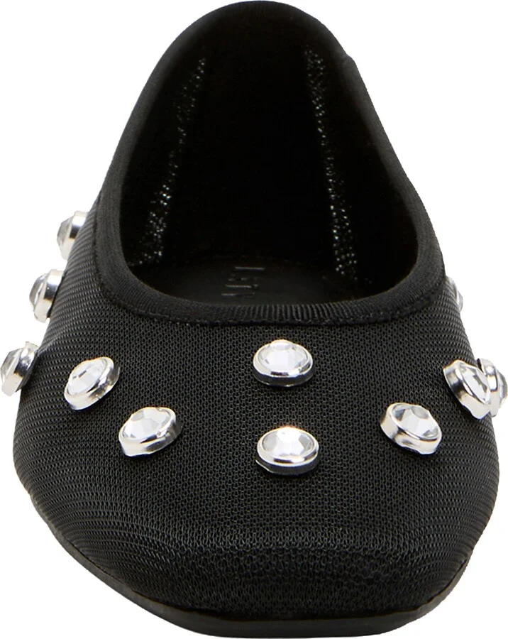 The Evie High Crystal Ballet Flat - Image 4