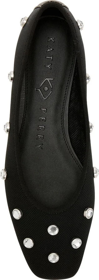 The Evie High Crystal Ballet Flat - Image 5
