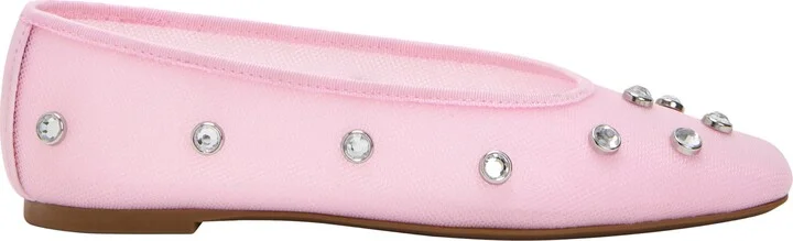 The Evie High Crystal Ballet Flat - Image 9