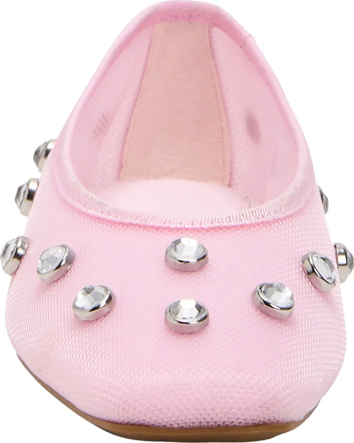 The Evie High Crystal Ballet Flat - Image 10
