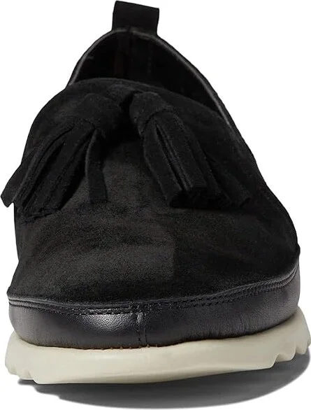 The FLEXX Jazz Women's Shoes Black/Black Suede/Softy : 7 M, Leather/Suede - Image 5