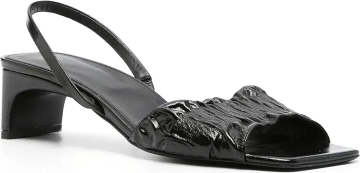 The Gathered 50mm sandals - Image 2