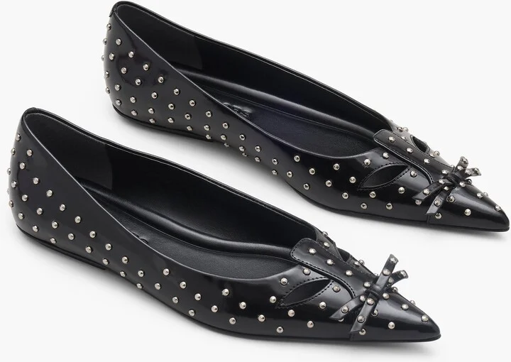 The Glam Studs Kat Ballerina - Black