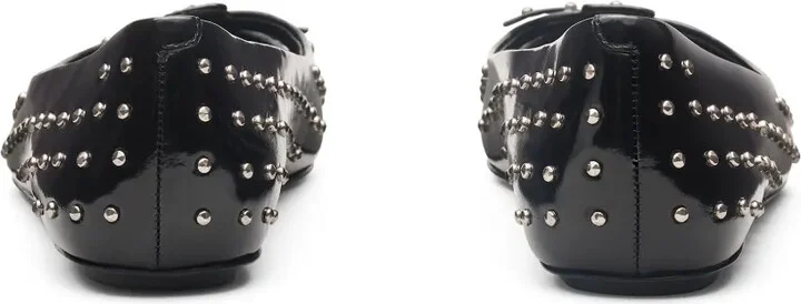 'The Glam Studs Kat' ballet flats - Image 4