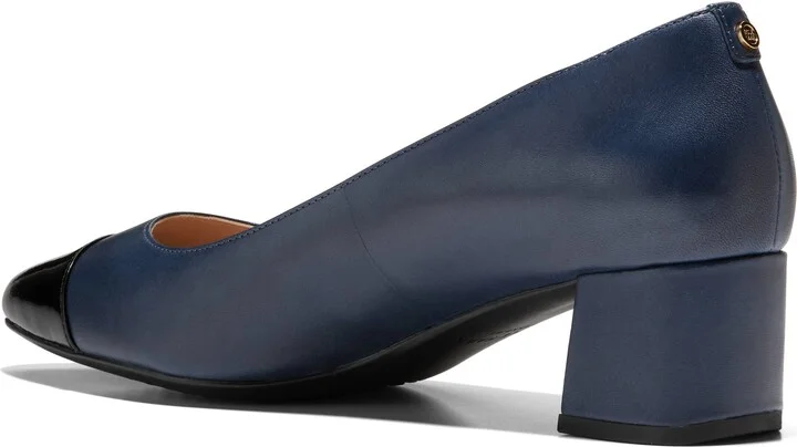 The Go-To Waterproof Block Heel Pump - Wide Width Available - Image 8