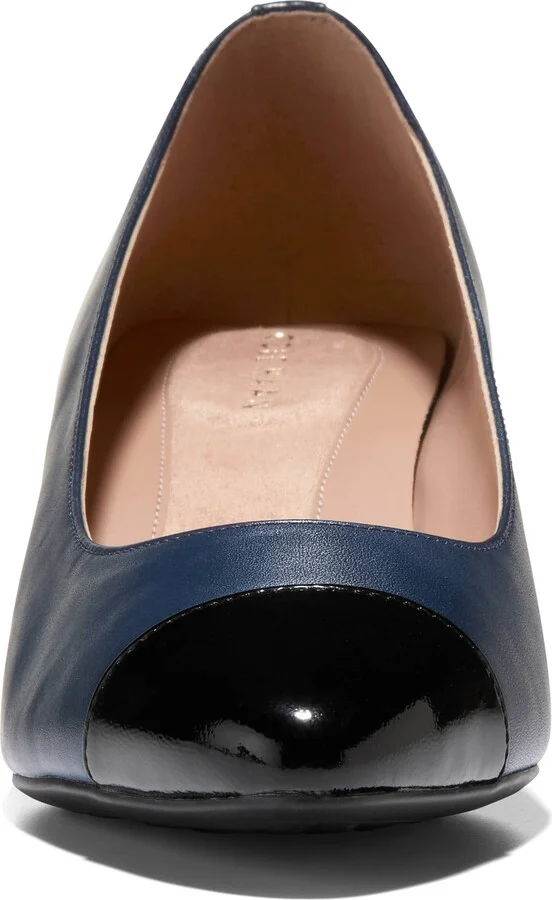 The Go-To Waterproof Block Heel Pump - Wide Width Available - Image 9