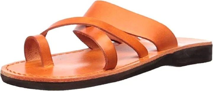 The Good Shepherd Slide Sandal In Orange