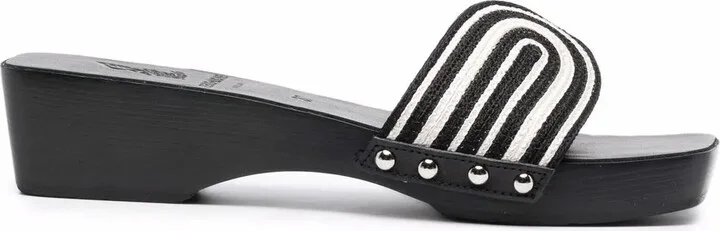 The Harness Clog Sandals