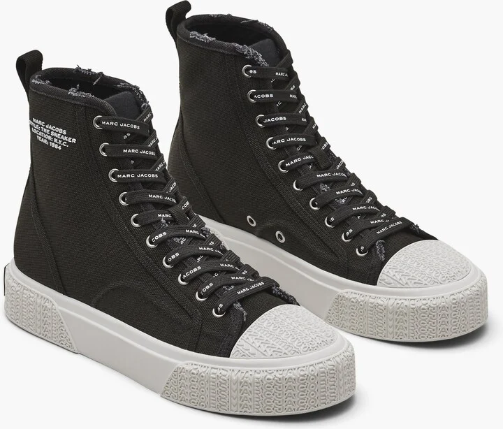 The High Top Sneaker - Black