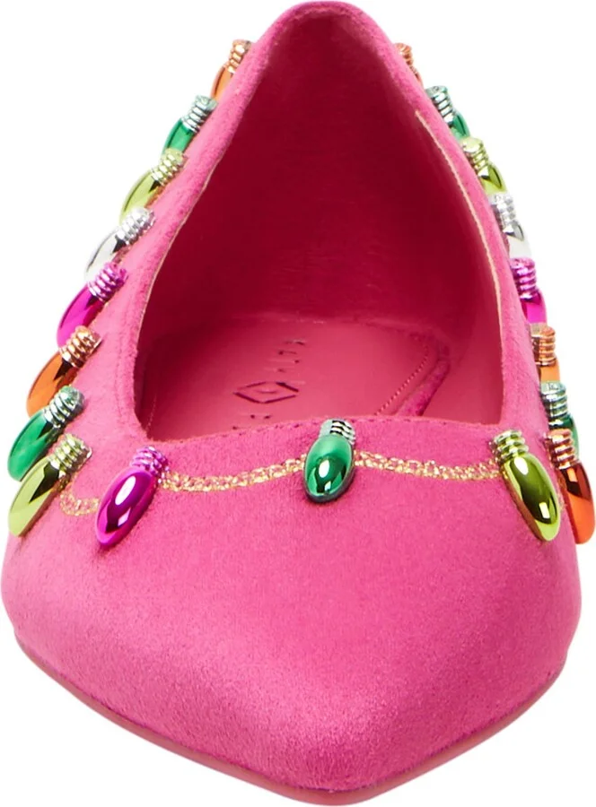 The Hollie Christmas Pointed Toe Flat - Image 4
