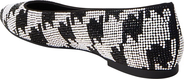 The Hollie Crystal Pointed Toe Ballet Flat - Image 2