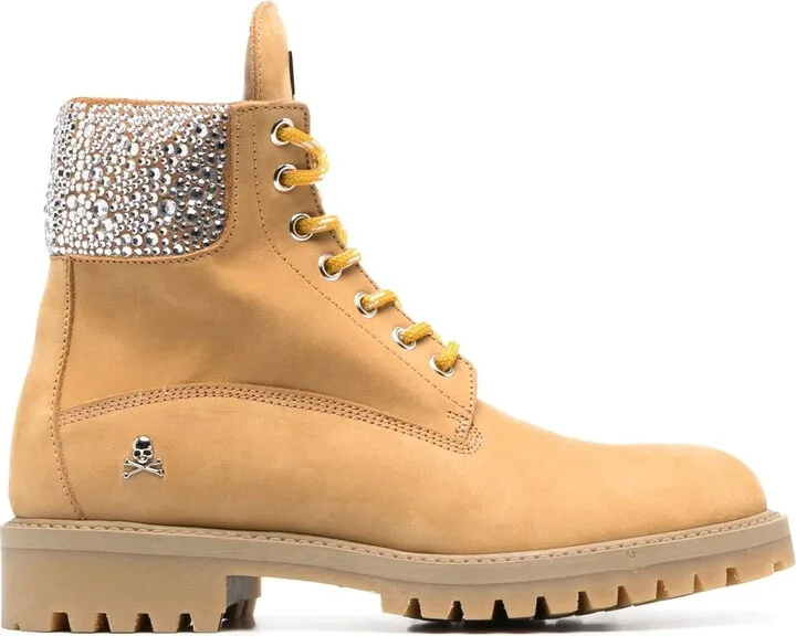 The Hunter crystal embellished ankle boots