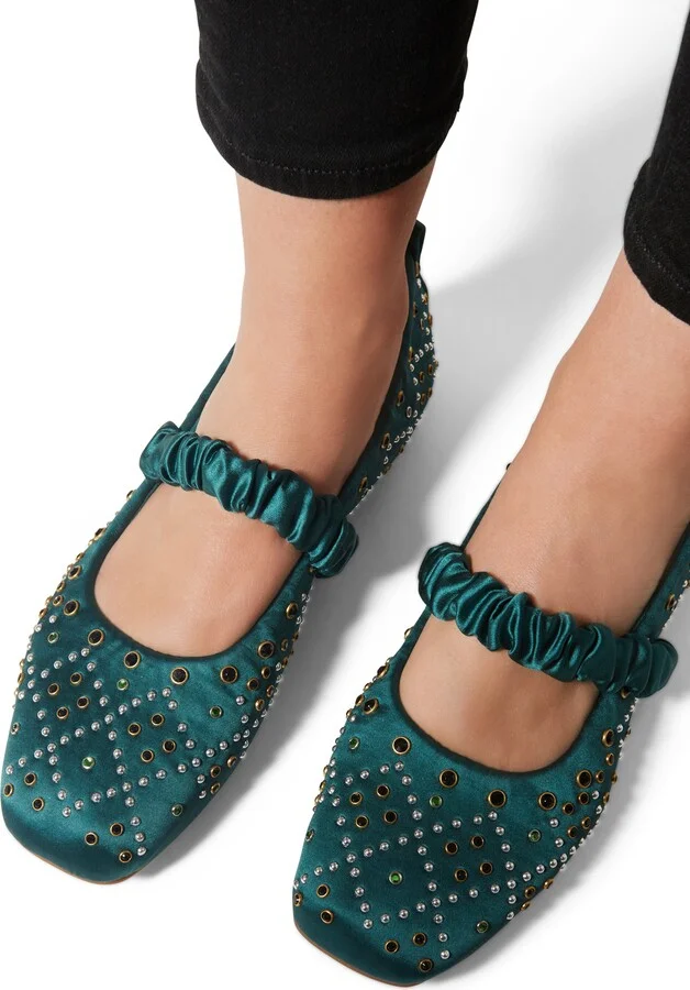 The Jammy Scrunch Square Toe Mary Jane - Image 2