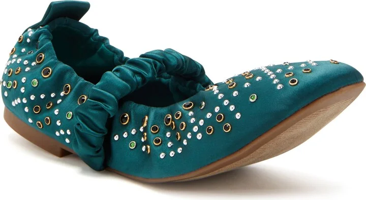 The Jammy Scrunch Square Toe Mary Jane