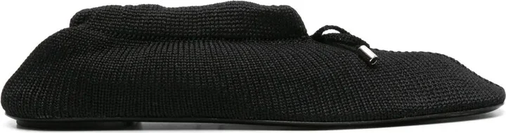 The Knitted ballerina shoes