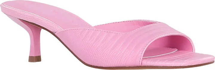 The Ladie Kitten Heel Slide Sandal