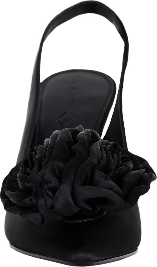 The Laterr High Floral Slingback Pointed Toe Pump - Image 4