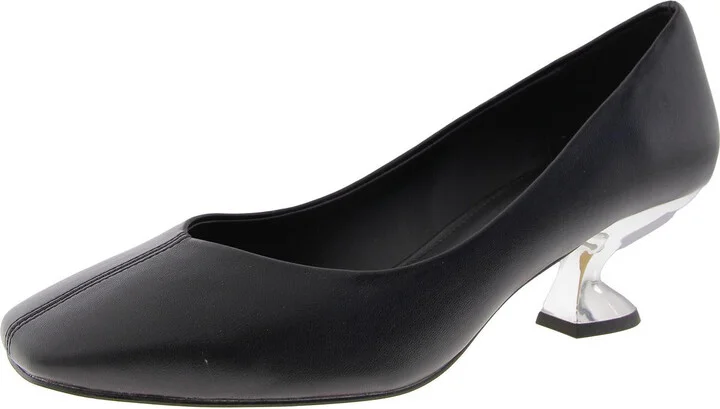 The Laterr Pump Womens Solid Faux Leather Pumps
