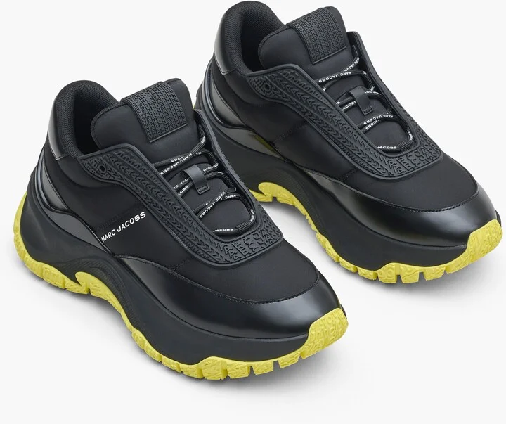 The Lazy Runner - Black/yellow