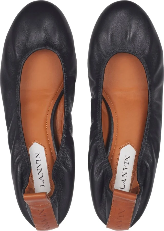 The Leather Ballerina Flat - Image 9