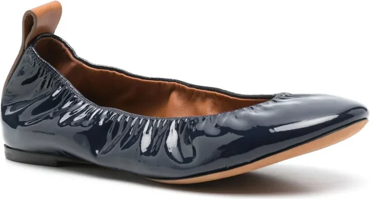 The leather ballerina flat - Image 2