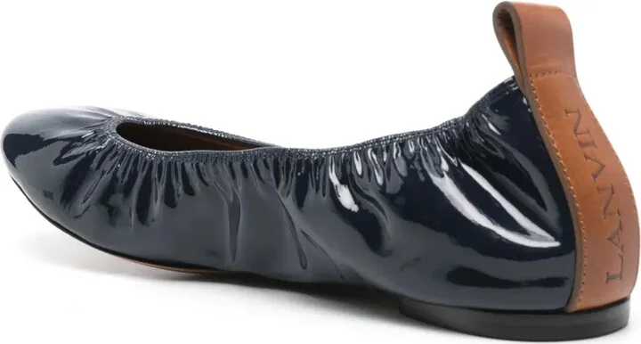 The leather ballerina flat - Image 3