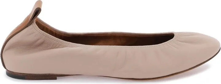 The Leather Ballerina Flat