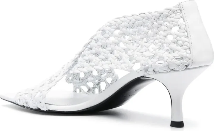 The Leather Crochet 55mm pumps - Image 3