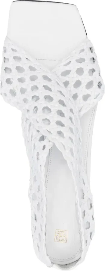 The Leather Crochet 55mm pumps - Image 4
